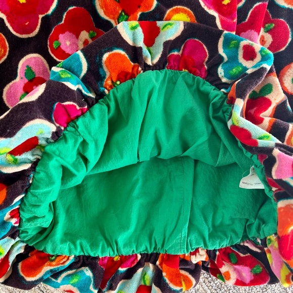 Olily Floral Corduroy Bubble Dress - Picture 5 of 5